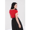 Hell Bunny Mia Top in Red