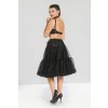 Hell Bunny Polly Petticoat Black 26"