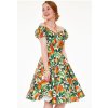 Voodoo Vixen Cherie Tropical Fruit Dress