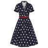 Collectif Caterina Dress - Stars