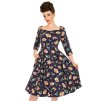 H&R London retro šaty Sharon