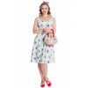 Banned Retro Vintage Globe Button Dress