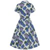Collectif Caterina Dress - Hortensia