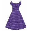 Puntíkované retro šaty Dolores - Pretty Polka
