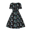Lady V London Phoebe Dress - Soldier Bear