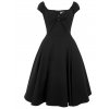 Collectif retro šaty Dolores - Black