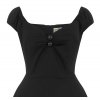 Collectif retro šaty Dolores - Black