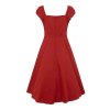 Collectif retro šaty Dolores - Red