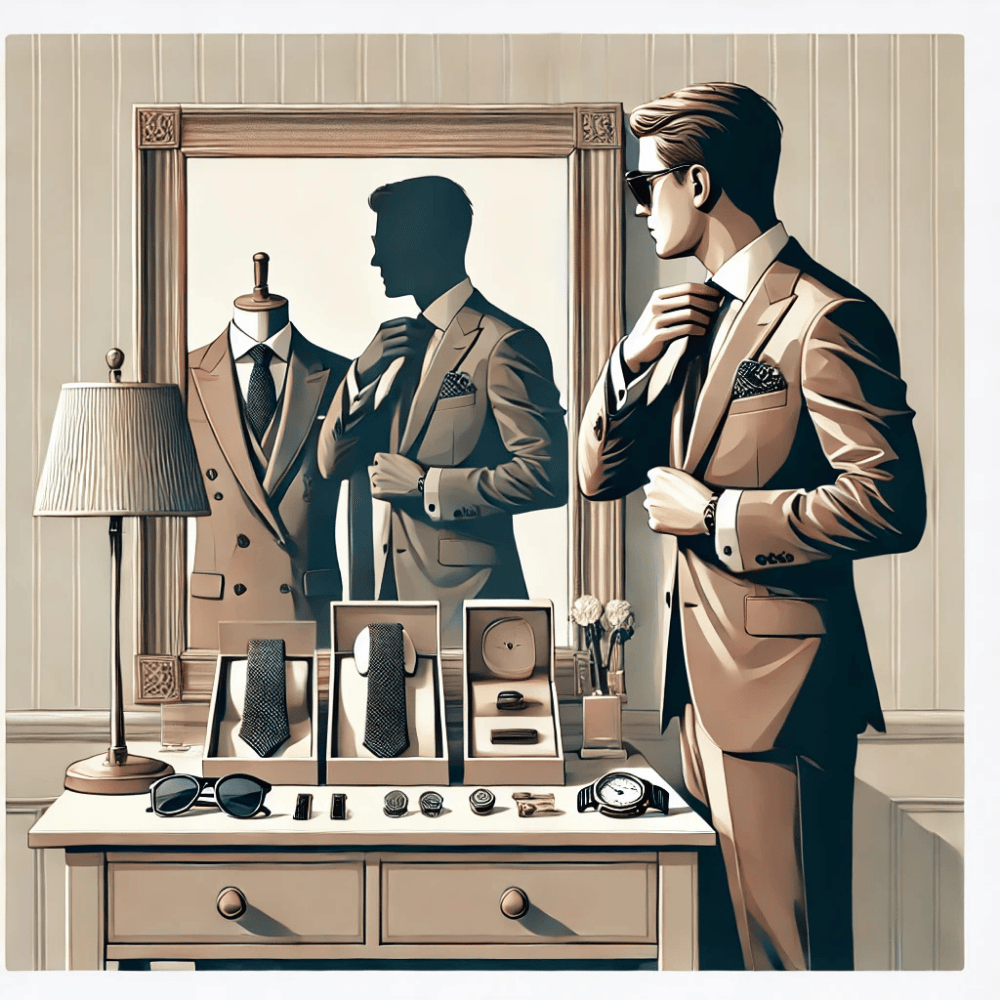 Jaké doplňky mohu nosit k obleku?