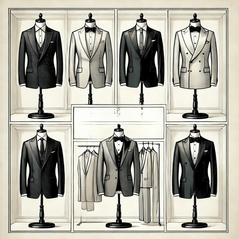 Typy obleků a jejich nošení