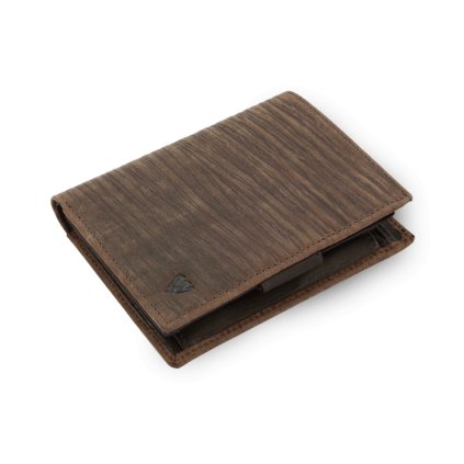 tmave hneda panska kozena penezenka ve stylu bamboo 514 4050 47
