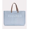 Velká kabela s výšivkou Esqualo - blue