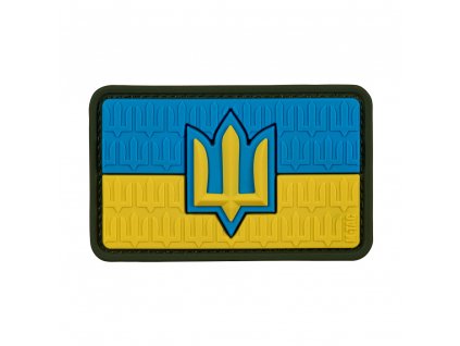 M-TAC PATCH THE FLAG OF UKRAINE WITH THE TRIDENT OF THE ARMED FORCES OF UKRAINE PVC - různé barvy