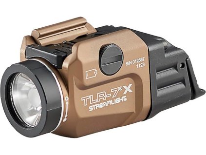Svítilna na zbraň Streamlight TLR-7 X, 500 lm - FDE