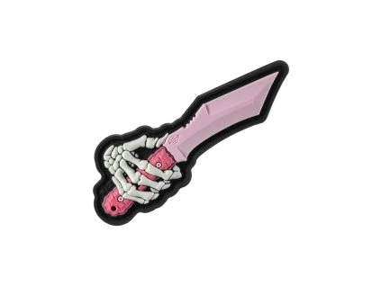 M-TAC PATCH SKELETON KNIFE PVC - Různé barvy