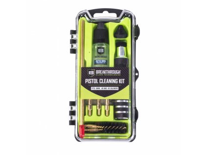 breakthrough vision series pistol cleaning kit 9mm 40 45 cal