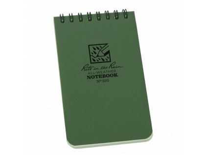 Voděodolný zápisník Rite in the Rain Pocket Notebook 3/5