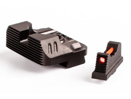 ZEV Technologies Sight Set 230 Fiber Optic Front Combat v3 Black Rear media 2