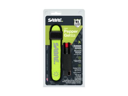 obranny gel sabre red pro bezce reflexni led navlek zluty 6