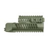 FAB Defense SA Vz.58 Polymer Picatinny Quad Rail System Green