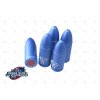 STRIKE INDUSTRIES - sada hliníkových cvičných nábojů ALUMINUM DUMMY ROUND 9X19 PARA - Blue
