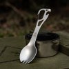 M-TAC SPORK CUTLERY SET WITH A CARABINER - Metal