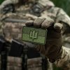 M-TAC PATCH THE FLAG OF UKRAINE WITH THE TRIDENT OF THE ARMED FORCES OF UKRAINE PVC - různé barvy