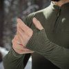 02 THERMAL FLEECE SHIRT DELTA LEVEL 2 dark oliv