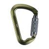 02 M TAC Carabiner 10cm with Bayonet Lock Keylock Army Green
