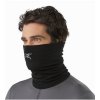 Rho LTW Neck Gaiter Black Front View