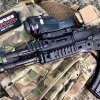 fab defense vz58 handguards mlock vanguard black with rails