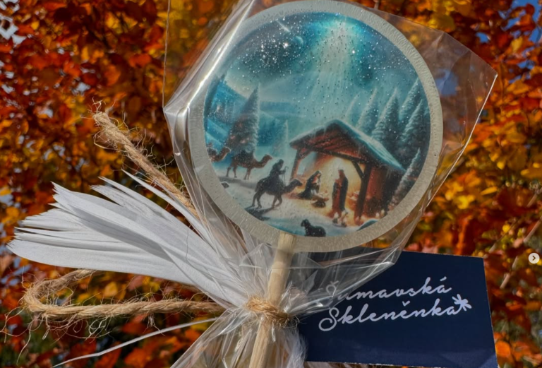 🎄 Vánoční Šumavská Skleněnka: sladké kouzlo Vánoc v jedlém skle