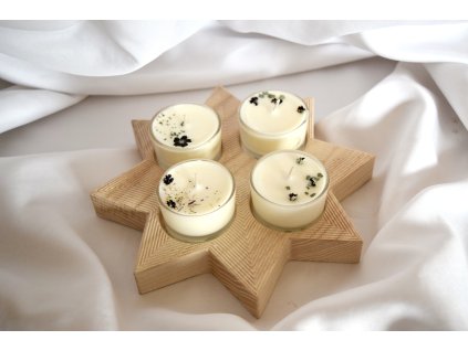 Adventní svícen minimalistický