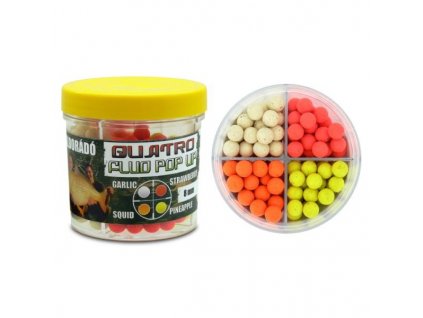 Haldorádó Quatro Fluo Pop Up Boilies 8mm