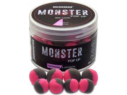 MONSTER Pop Up Big Carp 13, 17 mm - Squid & Cranberry