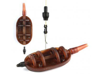 Method flat feeder košík L