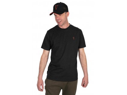 Fox Collection T Black & Orange