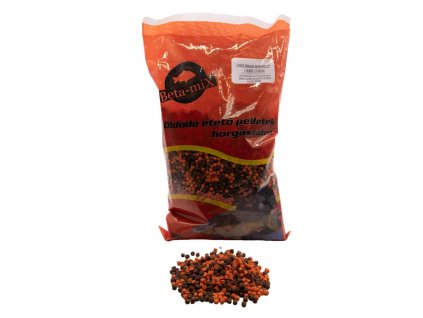 188 beta mix peletty 4x4mm 1kg cokolada pomaranc