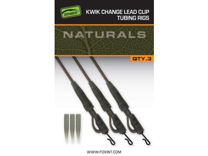 Fox EDGES™ Naturals Kwik Change Lead Clip Tubing Setup