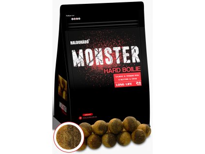 HALDORÁDÓ MONSTER Hard Boilie 24+ - Vajsav & Tengeri rák
