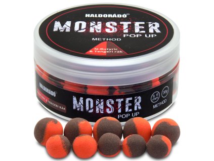 Haldorádó MONSTER Pop Up Method 9, 11 mm - N-Butyric-Krab / Vajsav & Tengeri rák