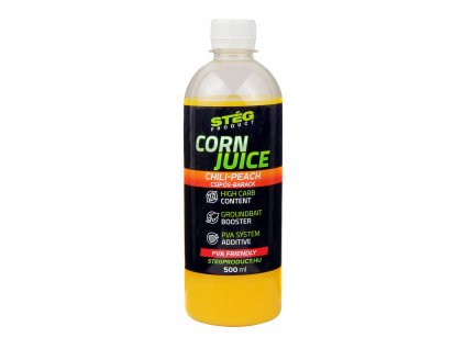 Stég Corn Juice - Čili-broskyňa 500 ml