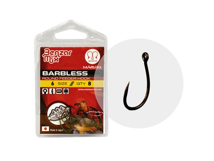 BENZAR BARBLESS ROUND FEEDER HÁČIK 8KS/BAL.