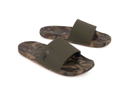 Fox Šľapky Khaki/Camo Sliders