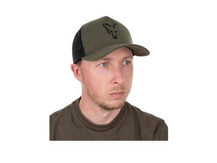 trucker cap green and black