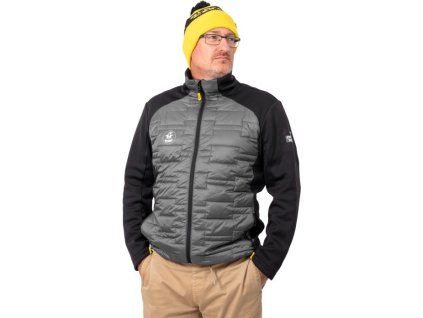 black cat mikina cat shield hybrid top