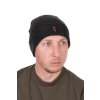 fox ciapka collection beanie black orange