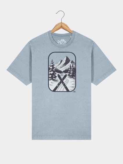 ski freestyler blue