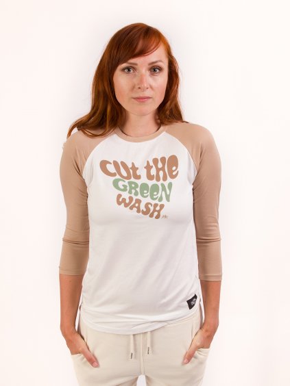 raglan green beige wom1