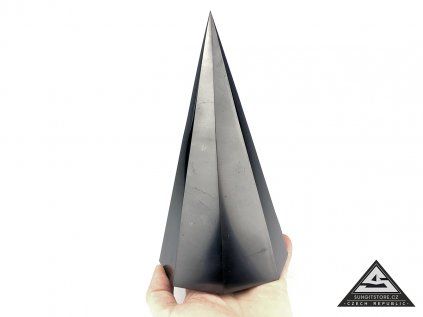 PYRAMIDA OSMIHRANNÁ, VÝŠKA 20 CM, PRŮMĚR 11 CM